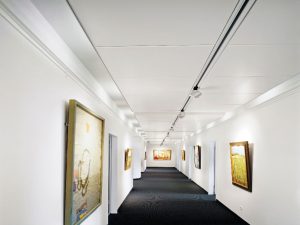 Mineral fiber ceilings