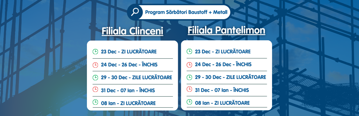 PROGRAM DE LUCRU PROGRAM DE LUCRU